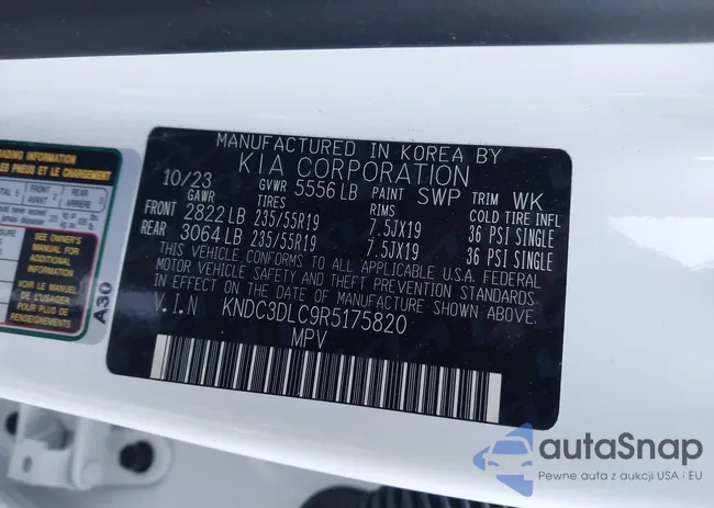 KNDC3DLC9R5175820: 41149548