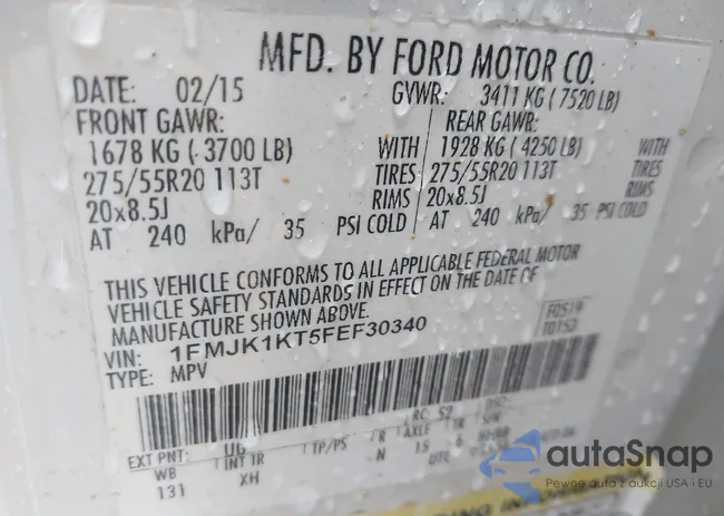 1FMJK1KT5FEF30340: 41149975