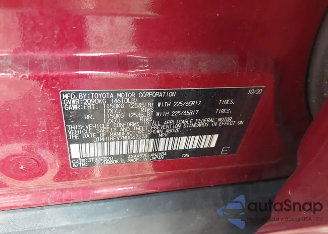 JTMH1RFV7MD067278: 41152477