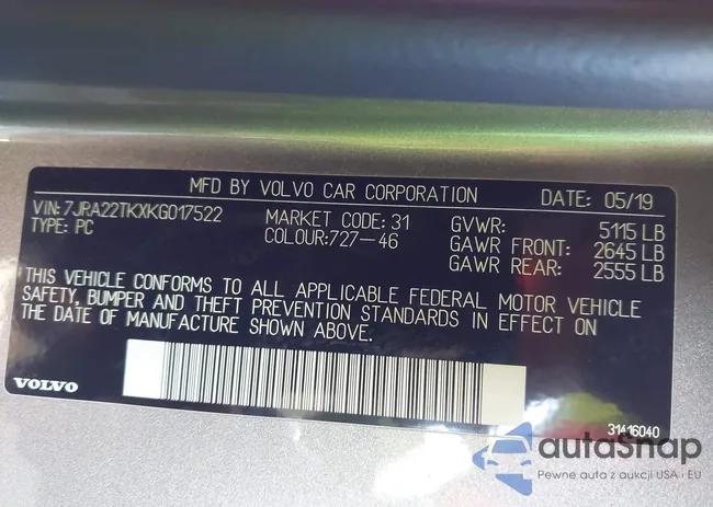 7JRA22TKXKG017522: 41153053