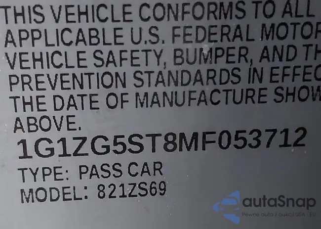 1G1ZG5ST8MF053712: 41154929