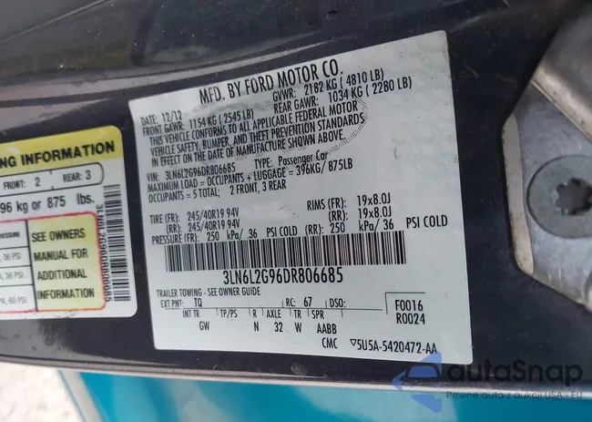 3LN6L2G96DR806685: 41158621