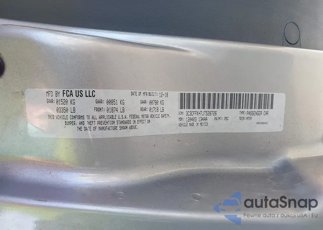 3C3CFFKH7JT528726: 41163811