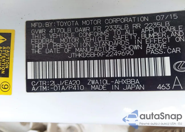 JTHKD5BHXF2249690: 41166310