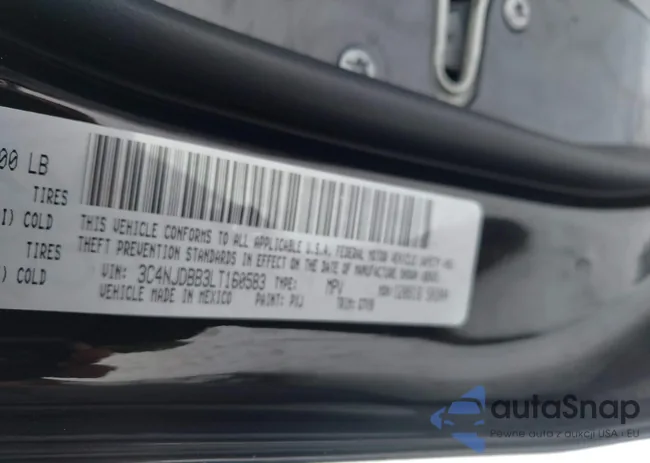 3C4NJDBB3LT160583: 41168167