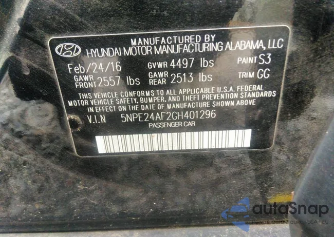 5NPE24AF2GH401296: 41168126