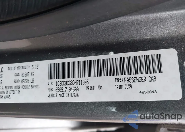 1C3CCBCG8DN711905: 41170634