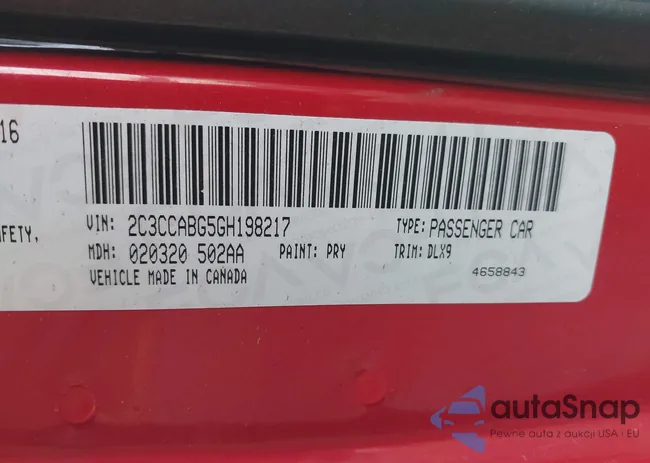 2C3CCABG5GH198217: 41177160