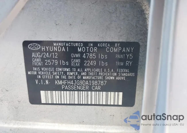 KMHFH4JG9DA198787: 41183254