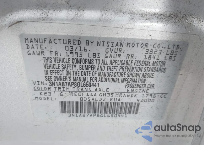 3N1AB7AP8GL650441: 41190804