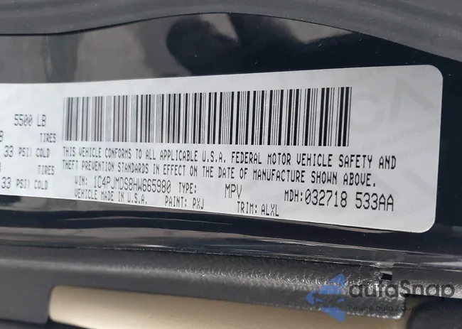 1C4PJMDS8HW665980: 41194321