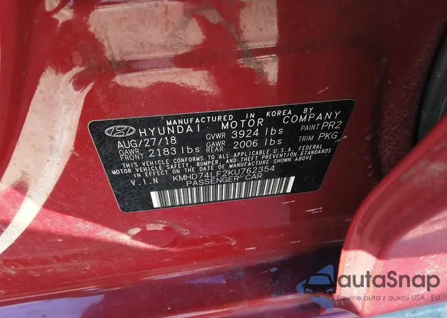 KMHD74LF2KU762354: 41197655