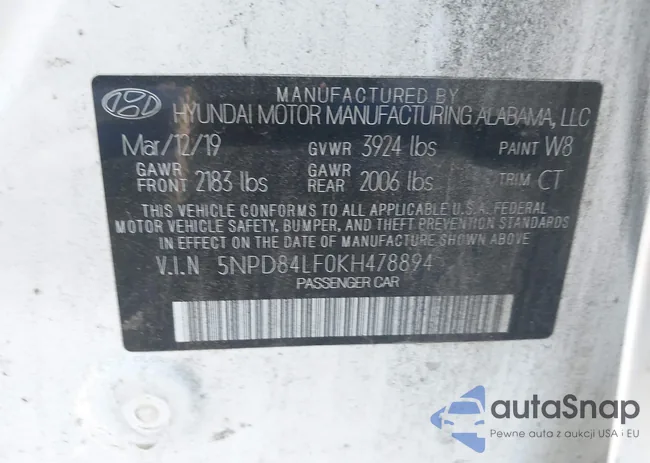 5NPD84LF0KH478894: 41204759