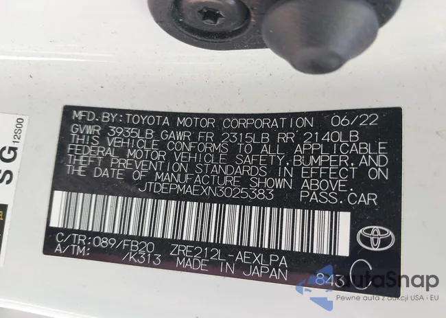 JTDEPMAEXN3025383: 41208232