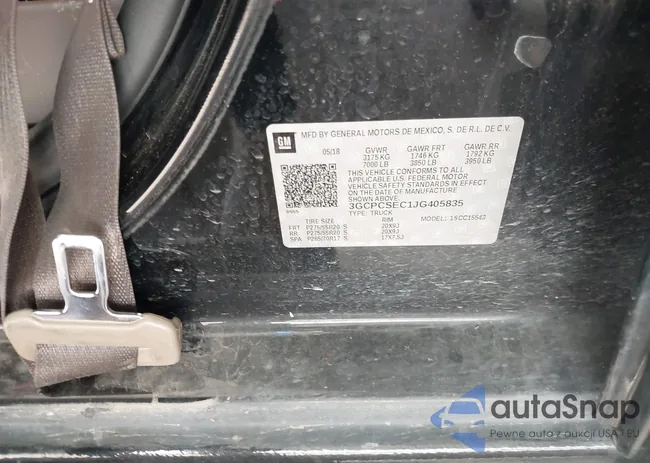 3GCPCSEC1JG405835: 41213731