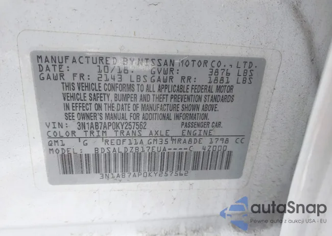 3N1AB7AP0KY257562: 41224030