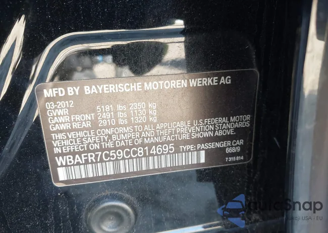 WBAFR7C59CC814695: 41239831