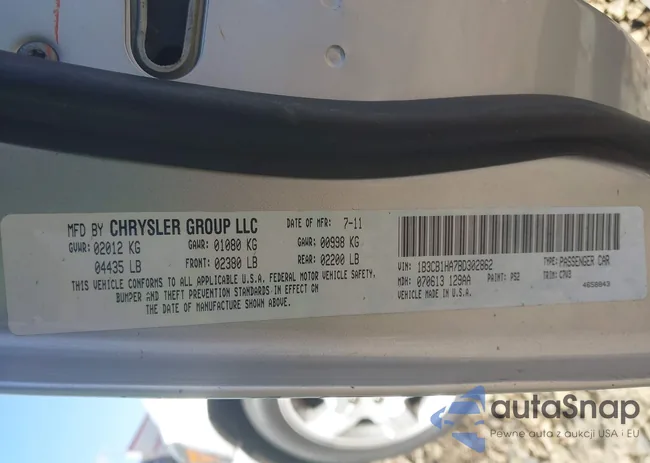 1B3CB1HA7BD302862: 41241474