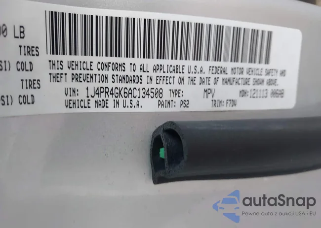 1J4PR4GK6AC134508: 41245643