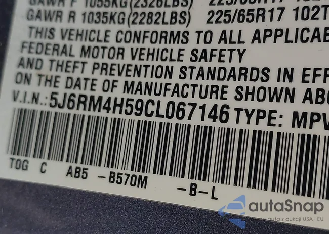 5J6RM4H59CL067146: 41246535