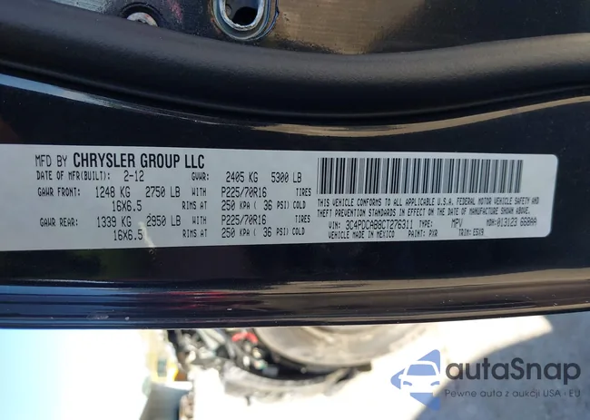 3C4PDCAB8CT276311: 41251110