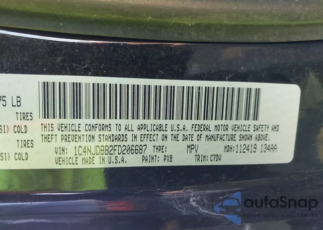 1C4NJDBB2FD206687: 41253429