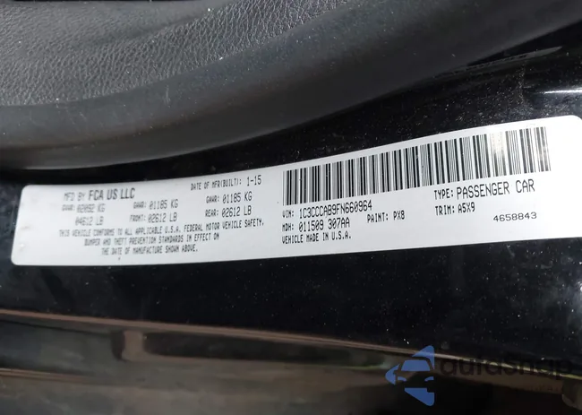 1C3CCCAB9FN660964: 41258214