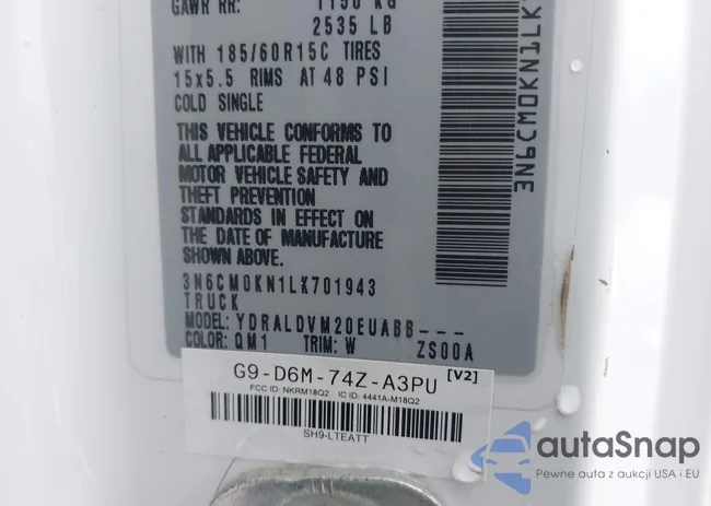 3N6CM0KN1LK701943: 41261886