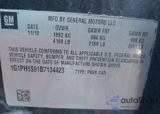 1G1PH5S91B7134423: 41262677