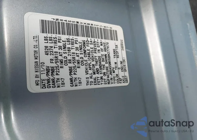 JN8AS5MVXBW277678: 41274792