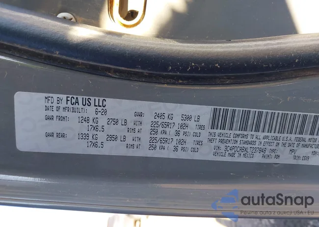 3C4PDCABXLT237848: 41281948