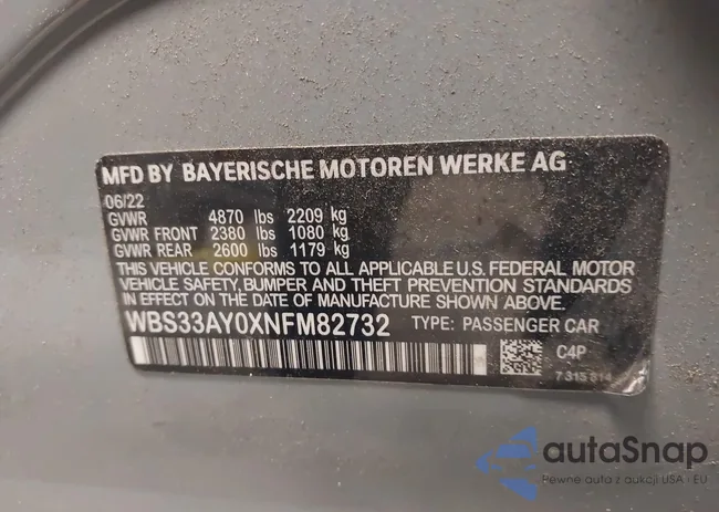 WBS33AY04NFN11206: 41286638