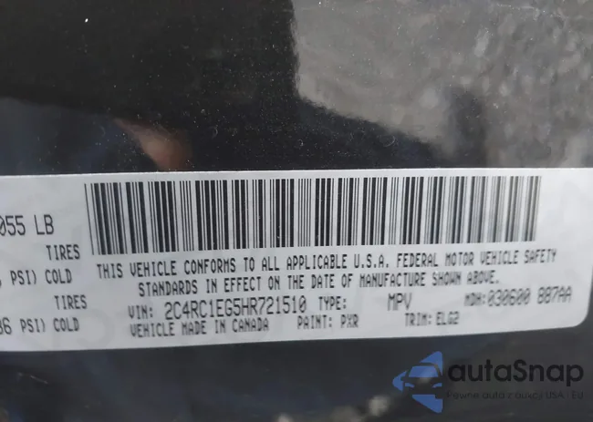 2C4RC1EG5HR721510: 41289739