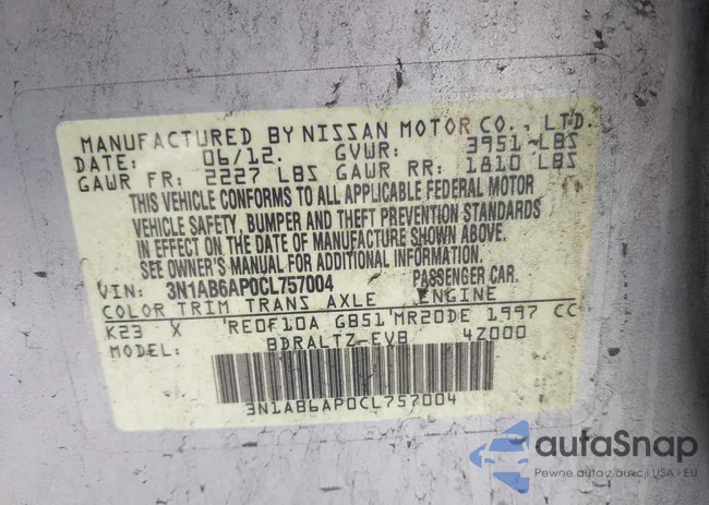 3N1AB6AP0CL757004: 41292930