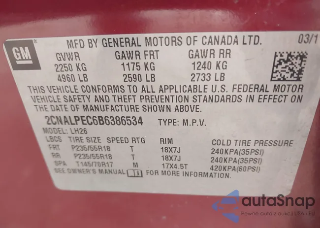 2CNALPEC6B6386534: 41294058