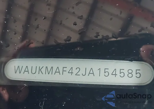 WAUKMAF42JA154585: 41294300