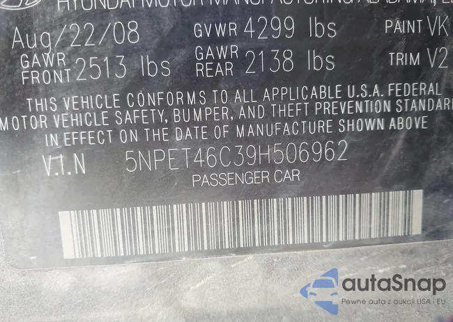 5NPET46C39H506962: 41294662