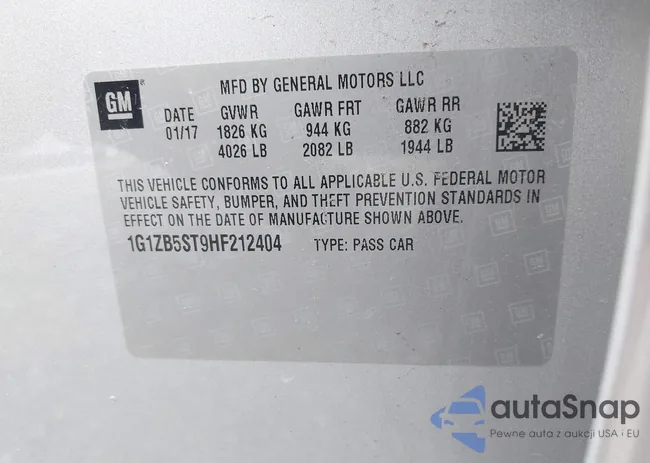 1G1ZB5ST9HF212404: 41297541