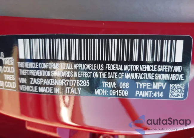 ZASPAKBN9R7D78295: 41296840