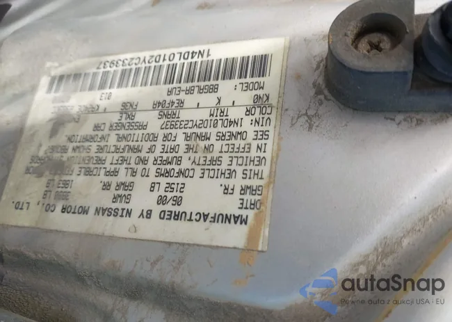 1N4DL01D2YC233937: 41299233