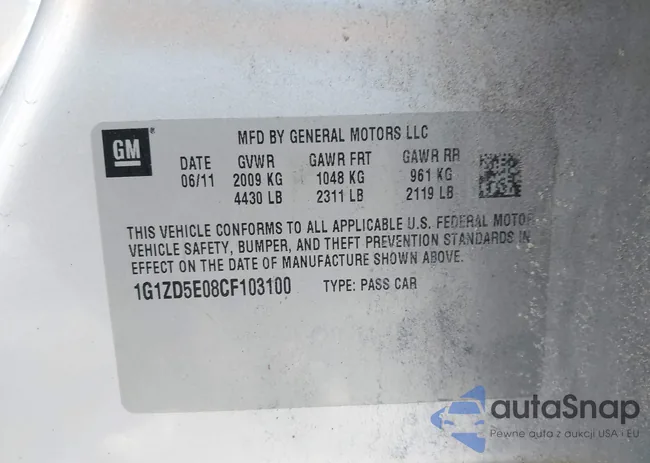 1G1ZD5E08CF103100: 41305814