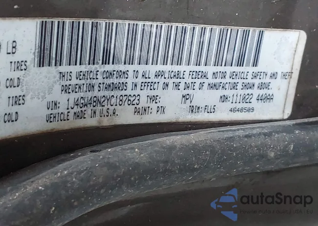 1J4GW48N2YC187623: 41311495