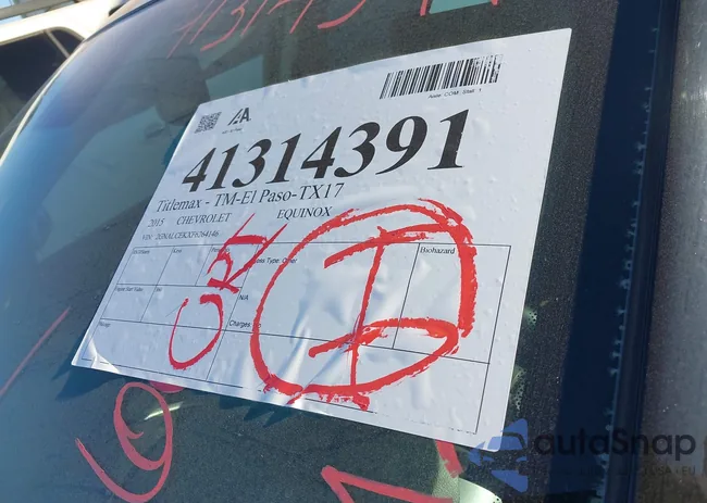 2GNALCEKXF6264146: 41314391