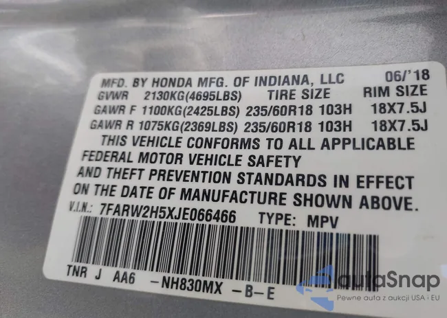 7FARW2H5XJE066466: 41315531