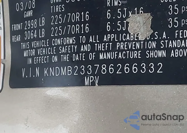 KNDMB233786266332: 41316140