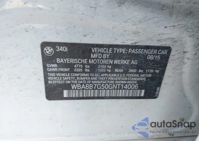 WBA8B7G50GNT14006: 41316583