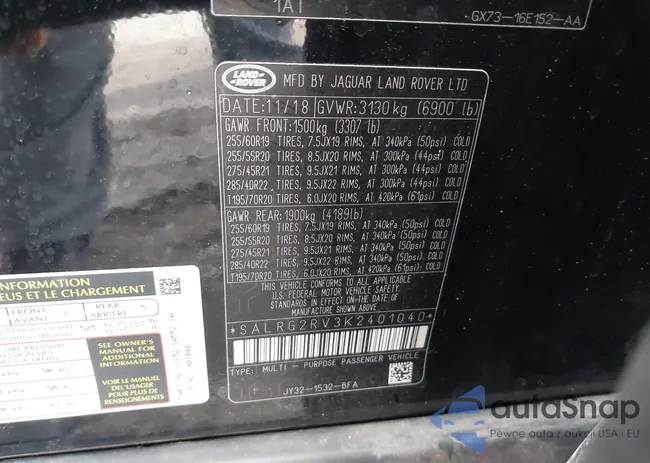 SALRG2RV3K2401040: 41318942