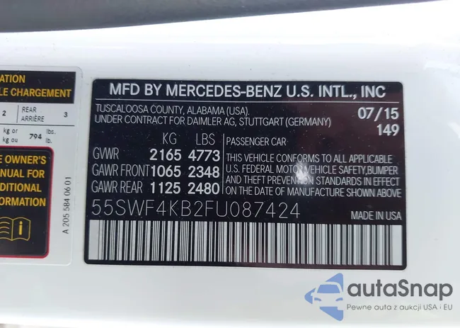 55SWF4KB2FU087424: 41322062