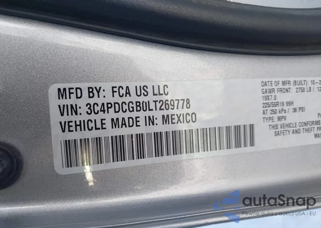 3C4PDCGB0LT269778: 41322203