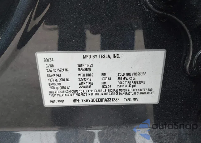 7SAYGDEE0RA331282: 41328724